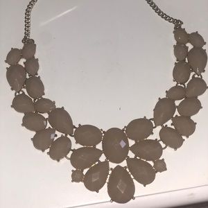Beige necklace